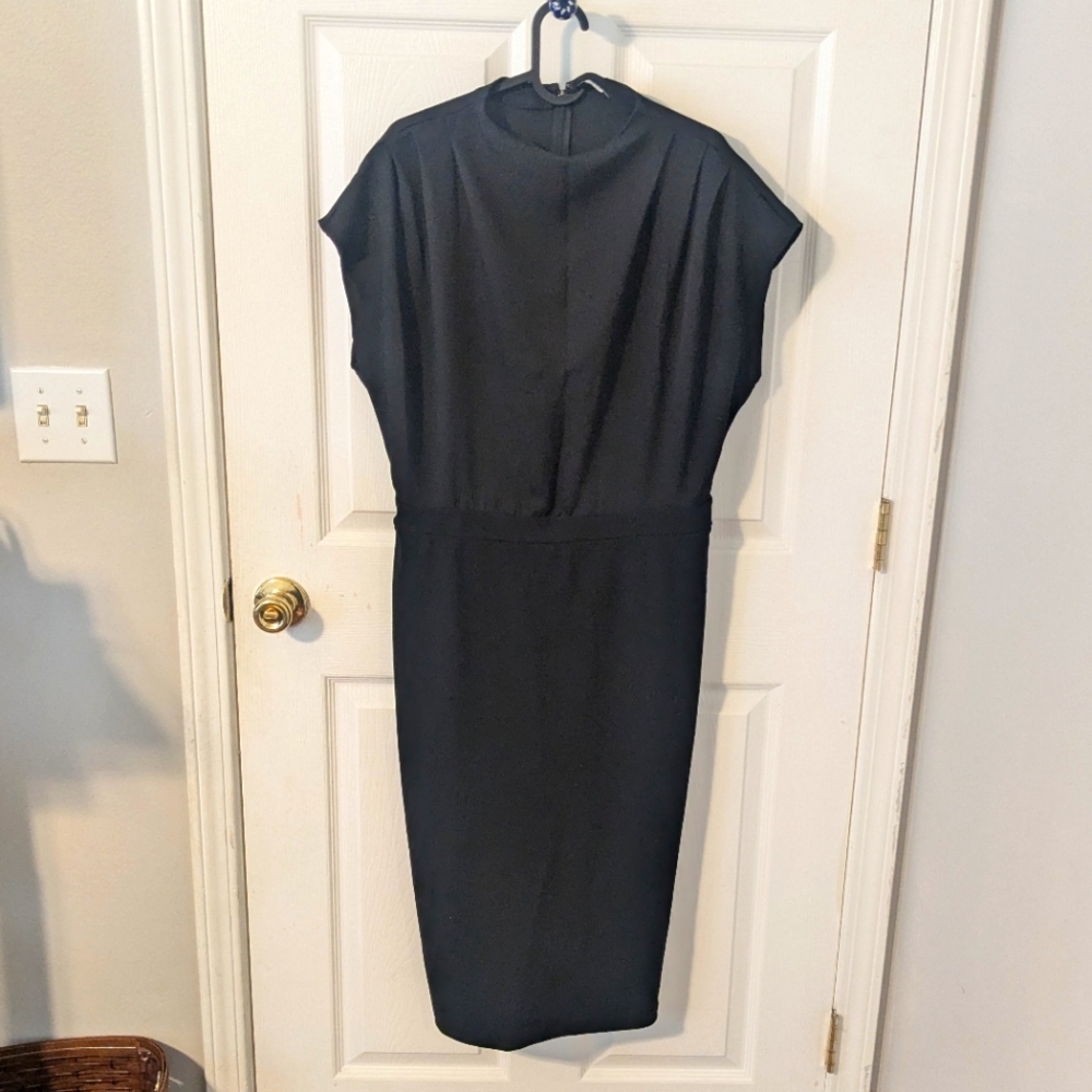 Express Sheath Black Dress. Large. Stretchy.